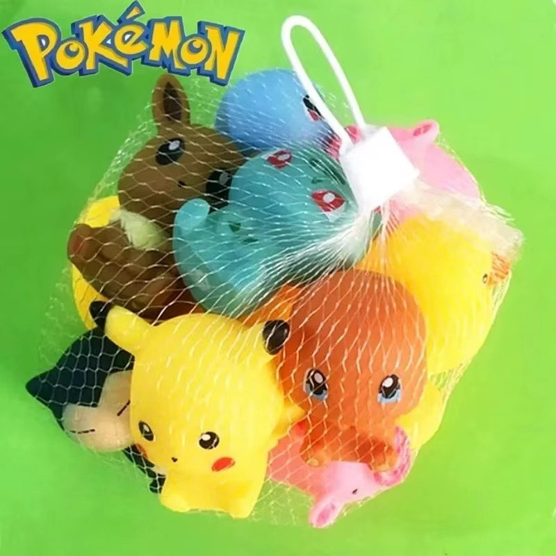 Baby Products For Bathing - Pokemon 6pcs/set Baby Bathroom Toys Pikachu