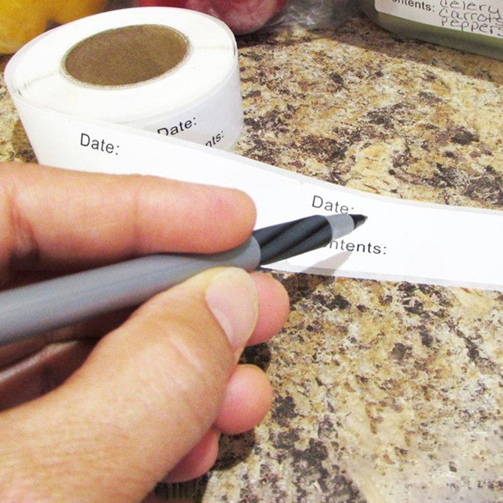 Baby Food Storage Jar - 1 Roll Removable DIY Food Storage