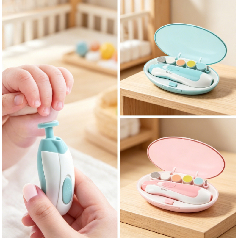 Baby Nail Trimmer Electric - Multifunctional Baby Electric Nail Trimmer Safe