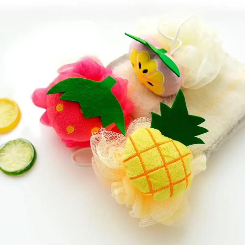 Baby Bath Brush Cartoon Cotton - Baby Products For Bathing avis et prix