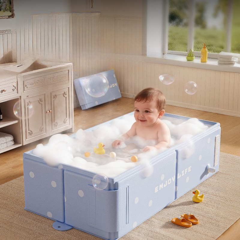 Foldable Baby Bath Tub 0-8year - Baby Products For Bathing avis et prix
