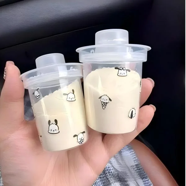 Mini 80ml Baby Milk Powder Jar - Baby Food Storage Jar avis et prix