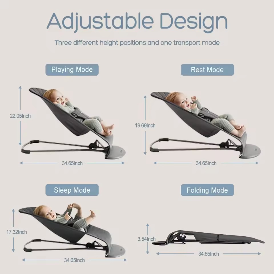 Baby Rocking Chair Foldable Ba - Baby Swing Bouncer avis et prix