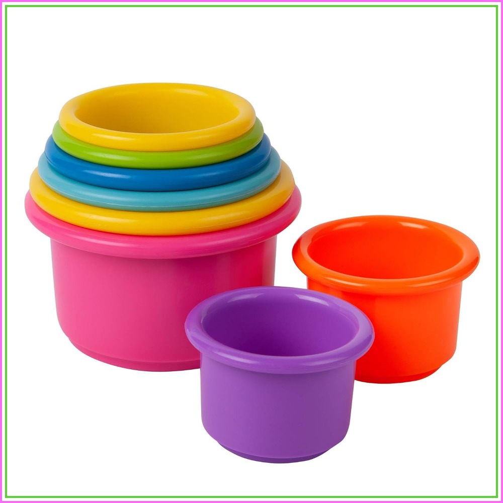 Stack & Count Cups - 8 Colorfu - Baby Products For Bathing avis et prix