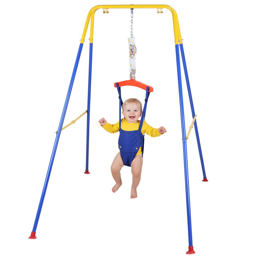 Baby Jumper with Stand, Indoor - Baby Swing Bouncer avis et prix