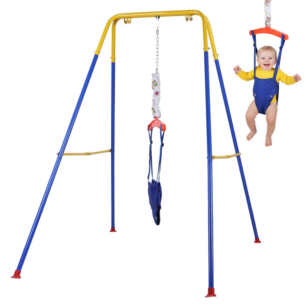 Baby Jumper with Stand, Indoor - Baby Swing Bouncer avis et prix