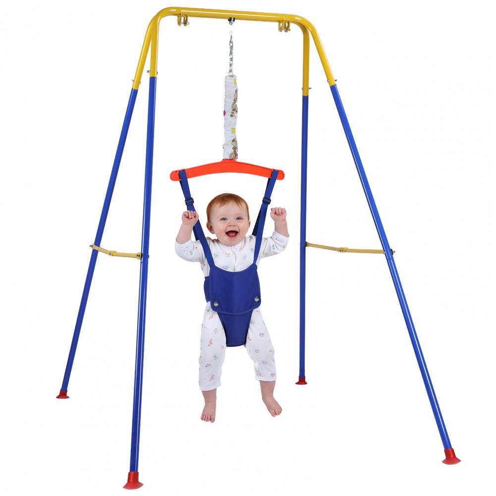Baby Jumper with Stand, Indoor - Baby Swing Bouncer avis et prix