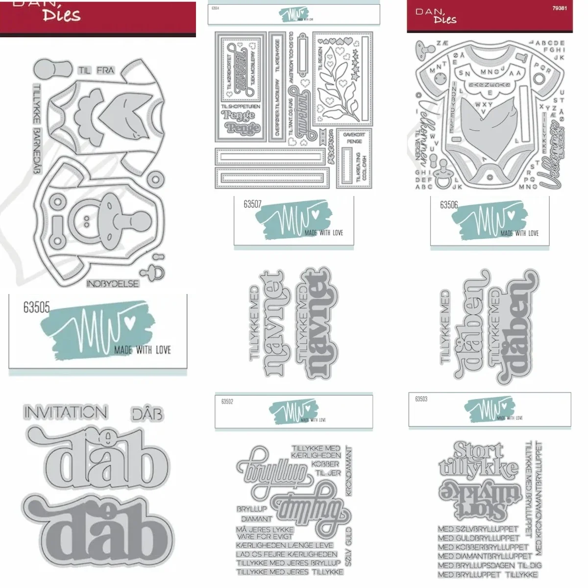 Navnet Baby Products Metal Cut - Baby Products Photos avis et prix