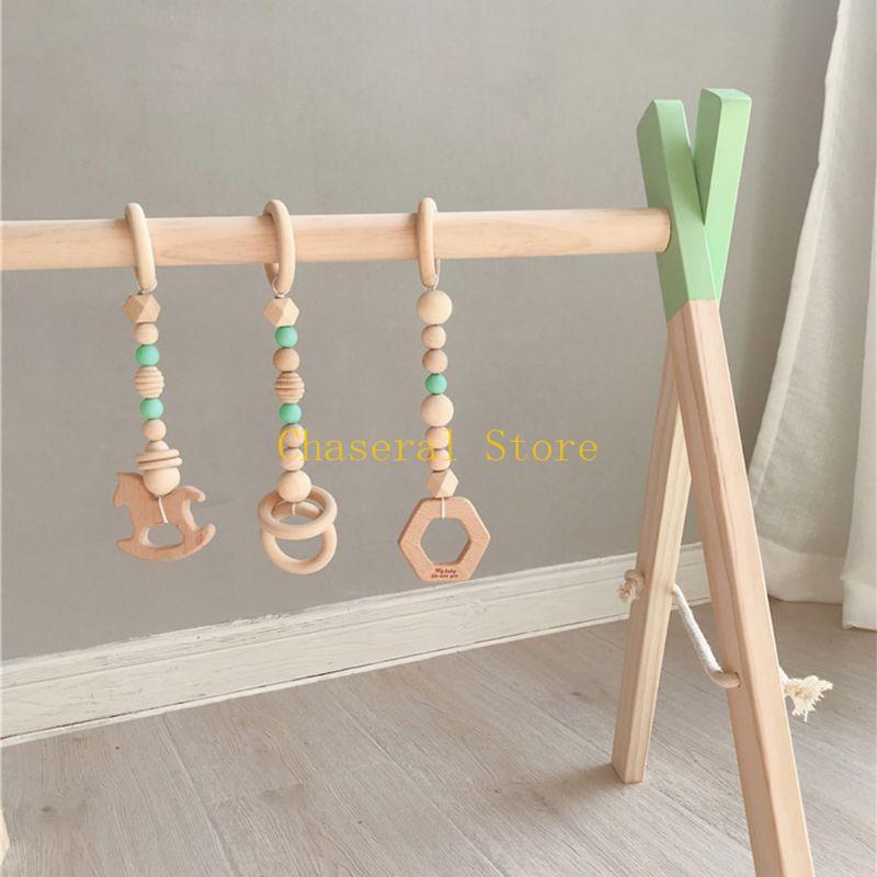 E7CE Nordic Simple Wooden Chil - Baby Swing Bouncer avis et prix