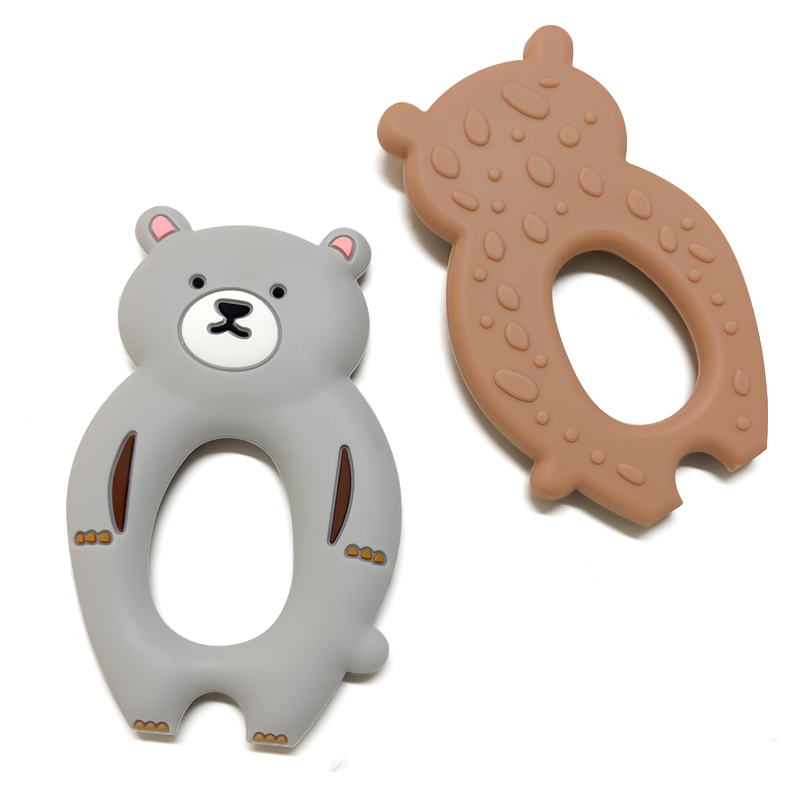 1pcs Silicone Bear Teether rod - Baby Products Photos avis et prix
