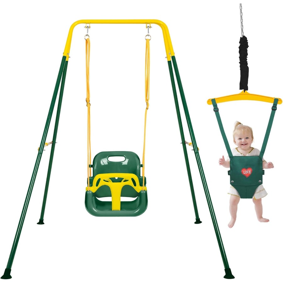 Toddler Swing Set and Baby Jum - Baby Swing Bouncer avis et prix