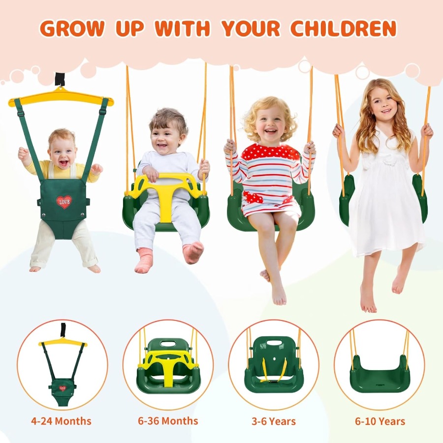 Toddler Swing Set and Baby Jum - Baby Swing Bouncer avis et prix