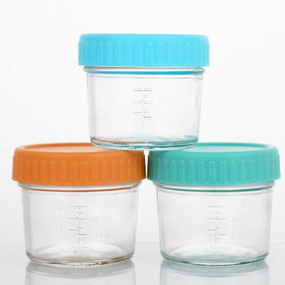 6pcs Multipurpose Glass Baby F - Baby Food Storage Jar avis et prix