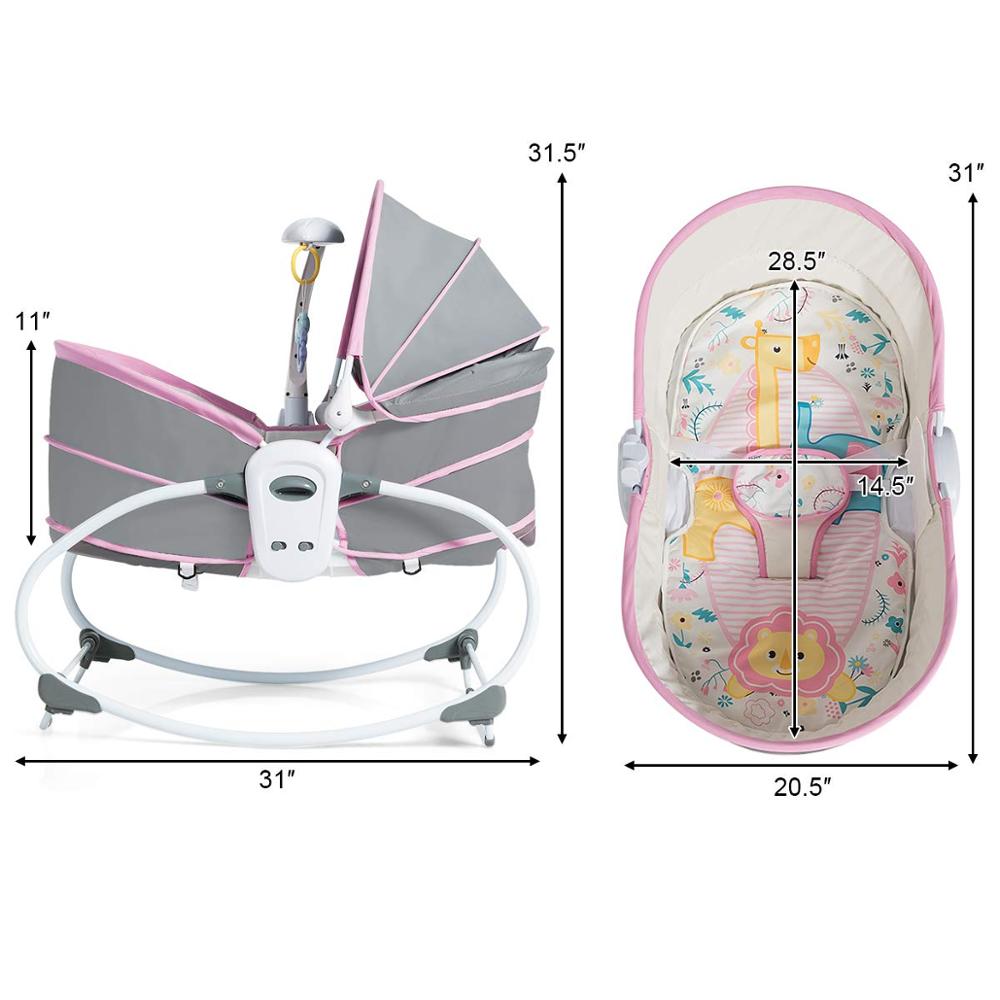 5 In 1 Baby Rocker Infant Swin - Baby Swing Bouncer avis et prix