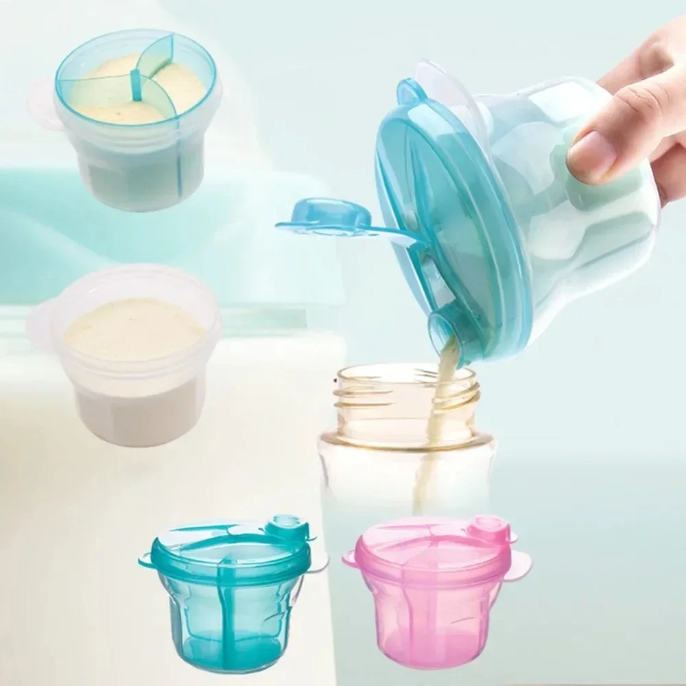3-grid Portable Formula Dispen - Baby Food Storage Jar avis et prix