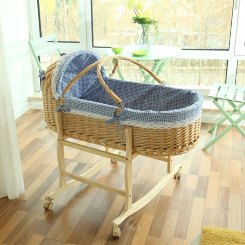 Swing 9C Newborn Cradle Rattan - Baby Swing Bouncer avis et prix
