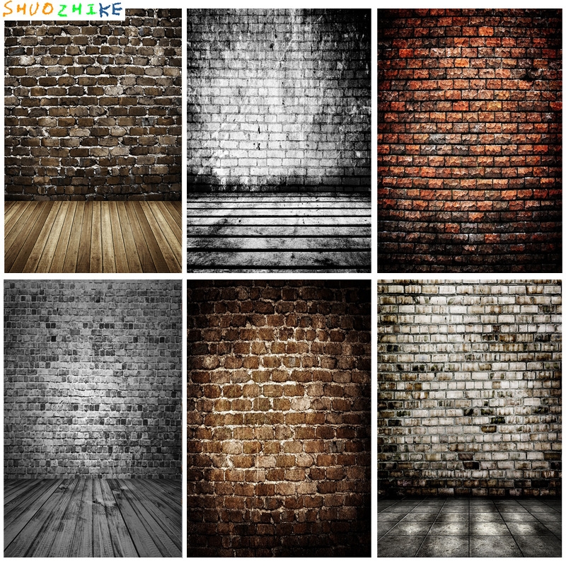Vintage Brick Wall Grungy Phot - Baby Products Photos avis et prix