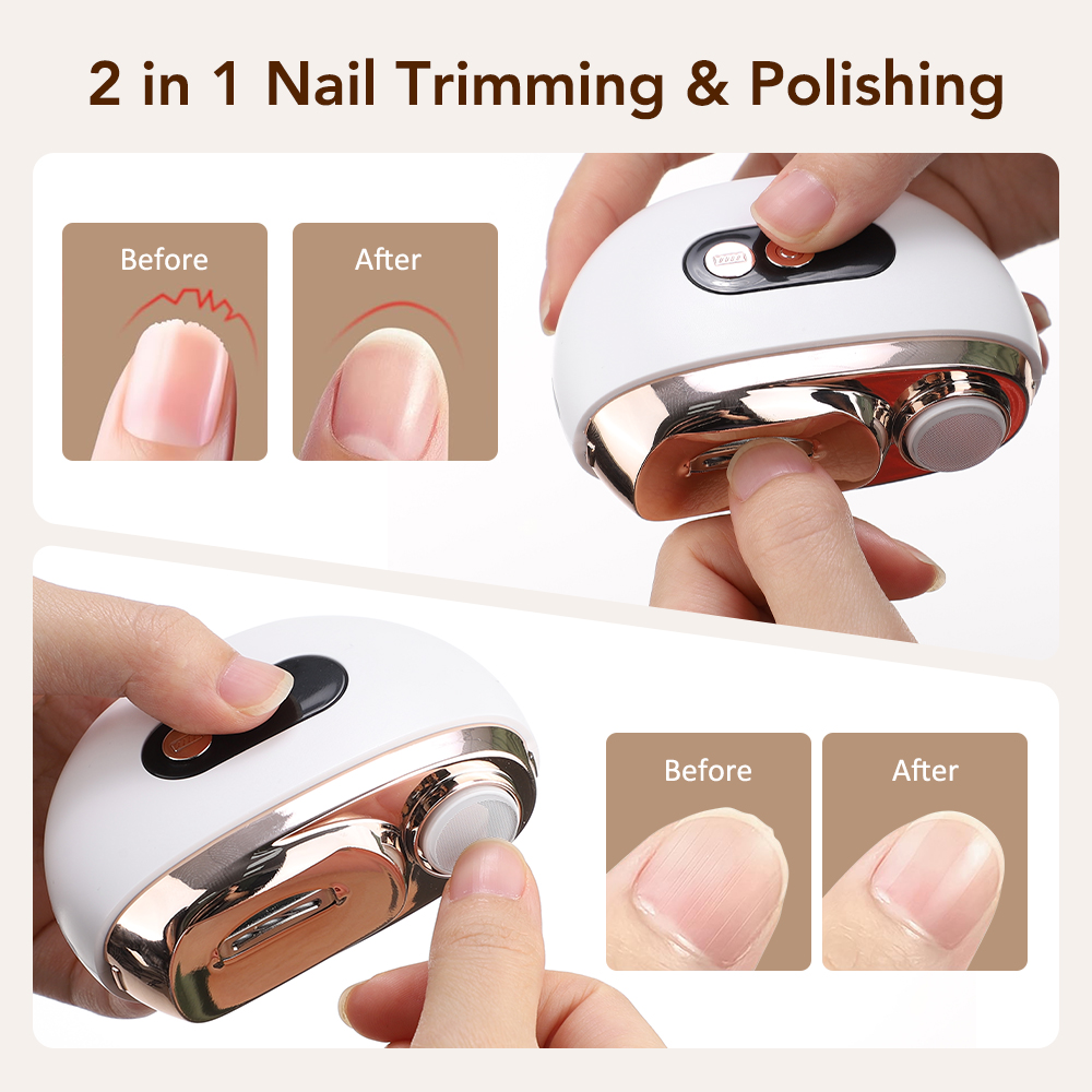 New Electric Nail Clipper Rech - Baby Nail Trimmer Electric avis et prix