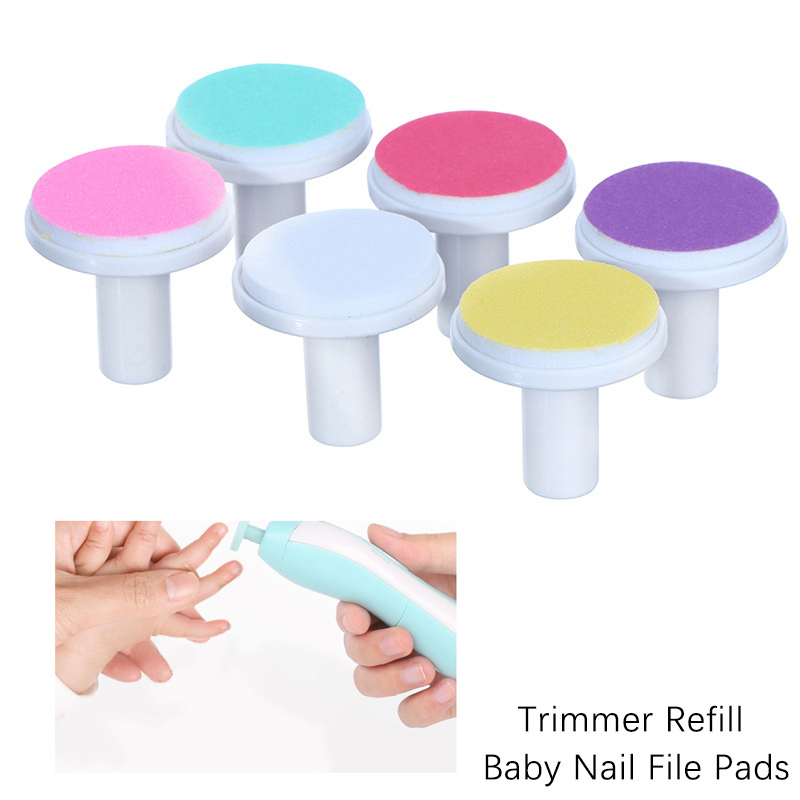 💄10Pcs Baby Nail File Pads Ele - Baby Nail Trimmer Electric avis et prix