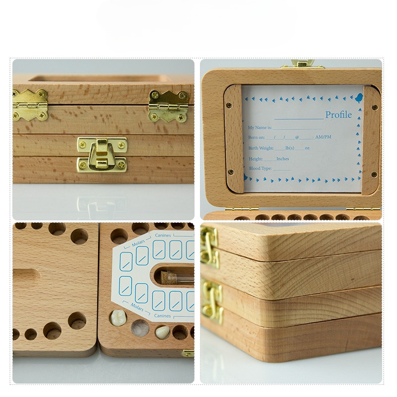 Wooden Photo Frame Baby Tooth  - Baby Products Photos avis et prix