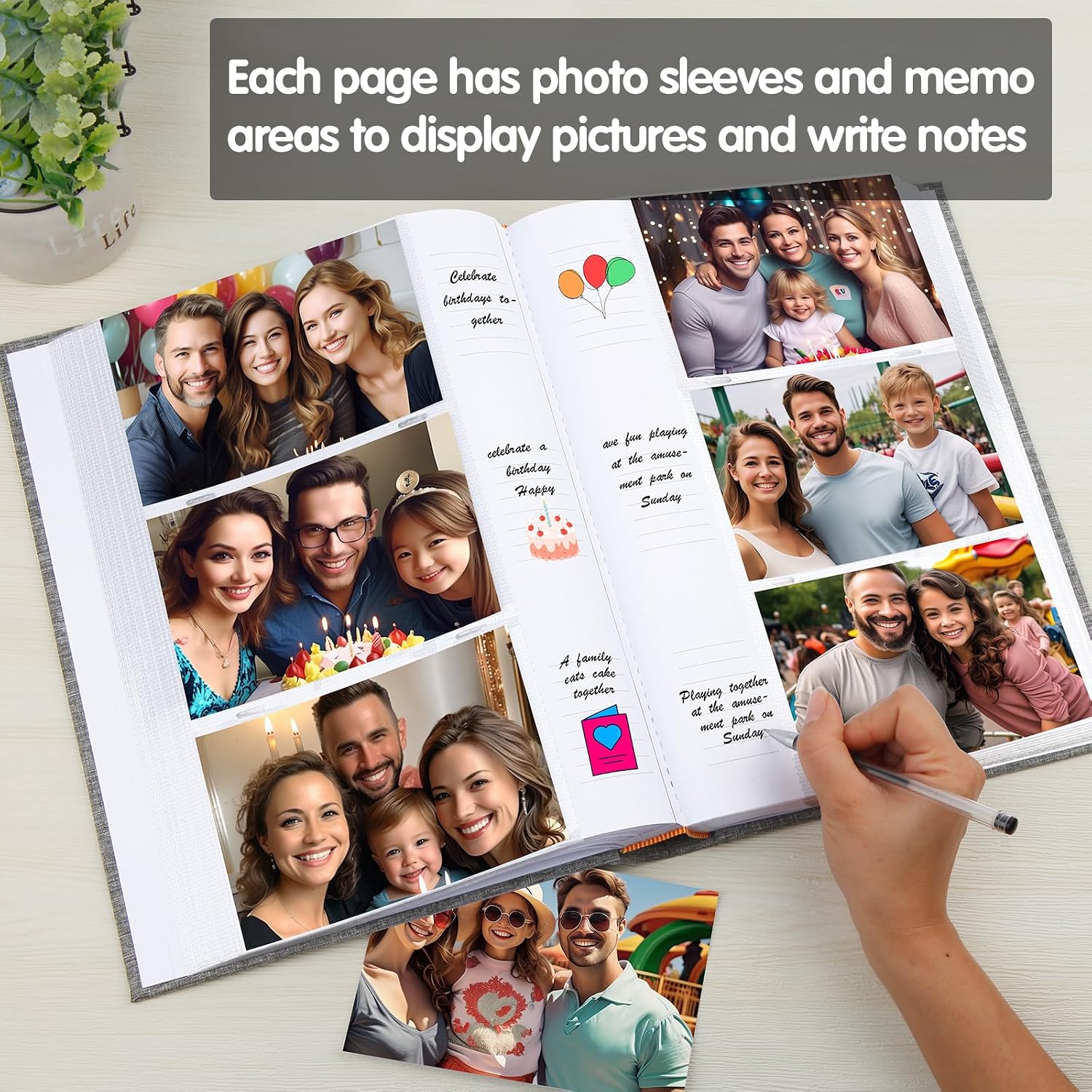 2 Pack 4x6 Photo Album Holds 4 - Baby Products Photos avis et prix