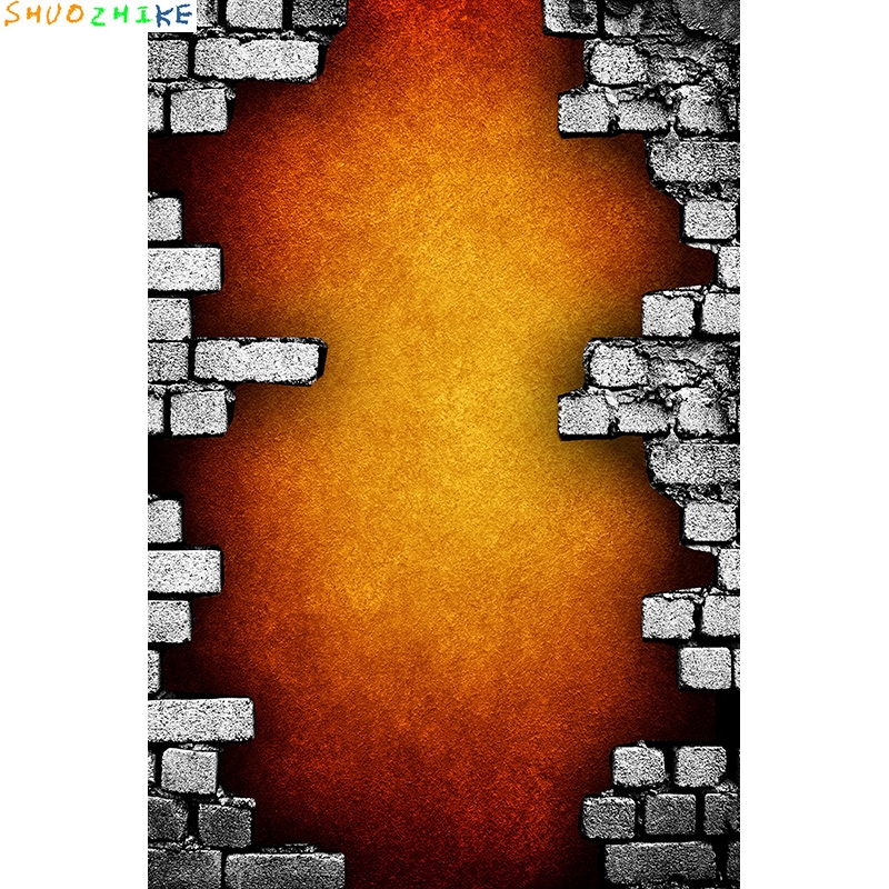 Vintage Brick Wall Grungy Phot - Baby Products Photos avis et prix
