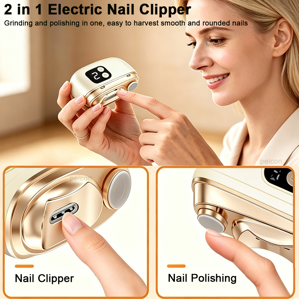 Electric Nail Clipper 2 in 1 E - Baby Nail Trimmer Electric avis et prix