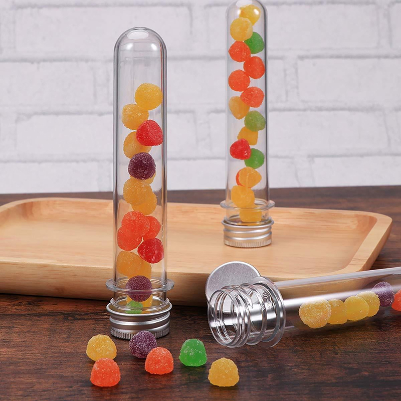 1/5Pcs Plastic Lab Test Tubes  - Baby Food Storage Jar avis et prix