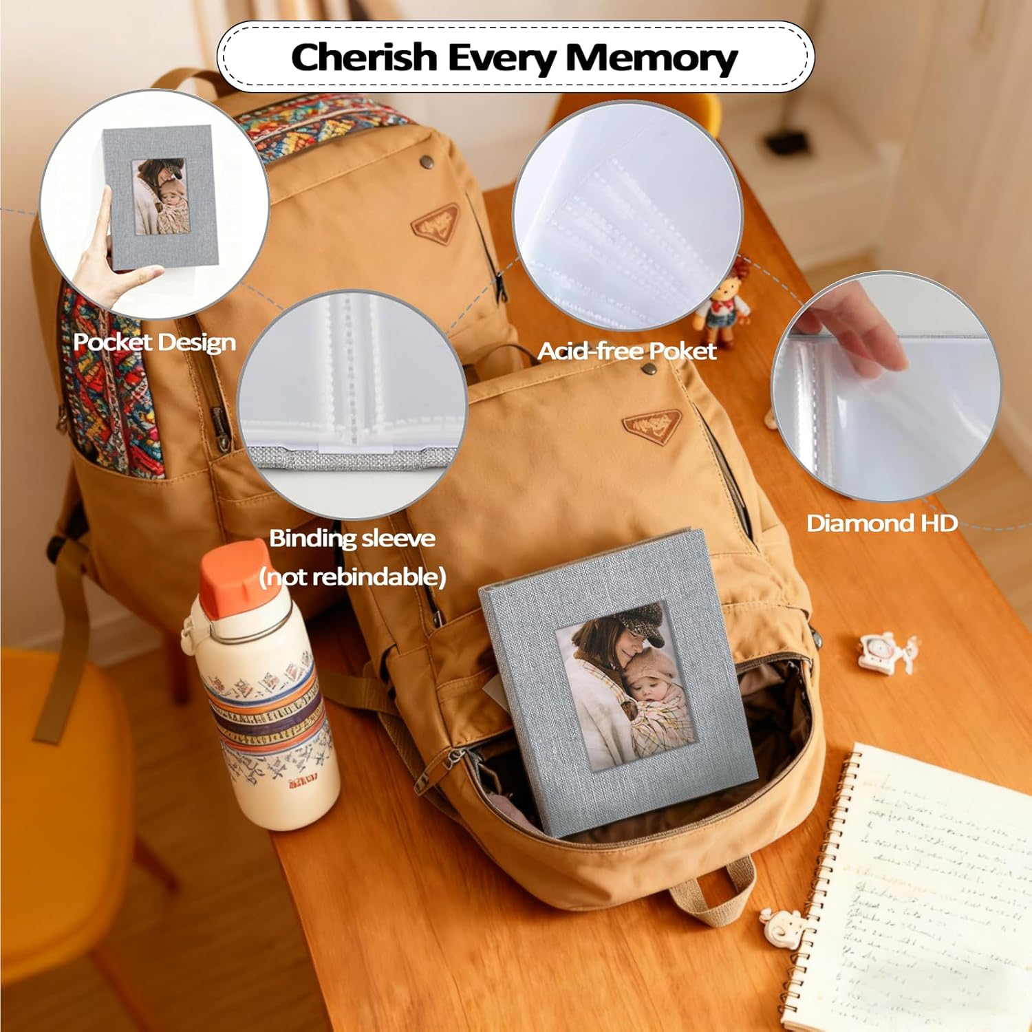 2 Pack Photo Album 4x6 Picture - Baby Products Photos avis et prix