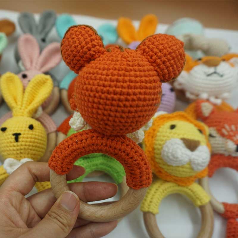 1PC Rabbit Tiger Lion Crochet  - Baby Products Photos avis et prix