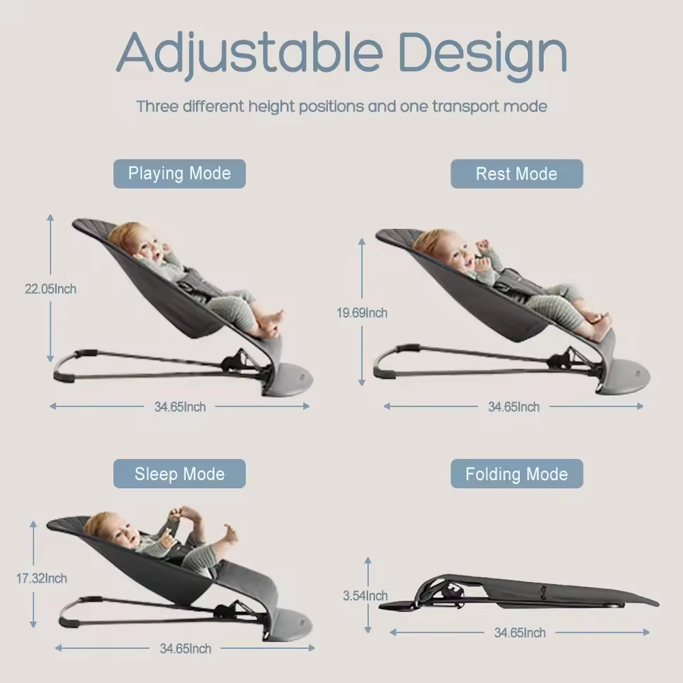 Foldable Baby Rocking Chair wi - Baby Swing Bouncer avis et prix