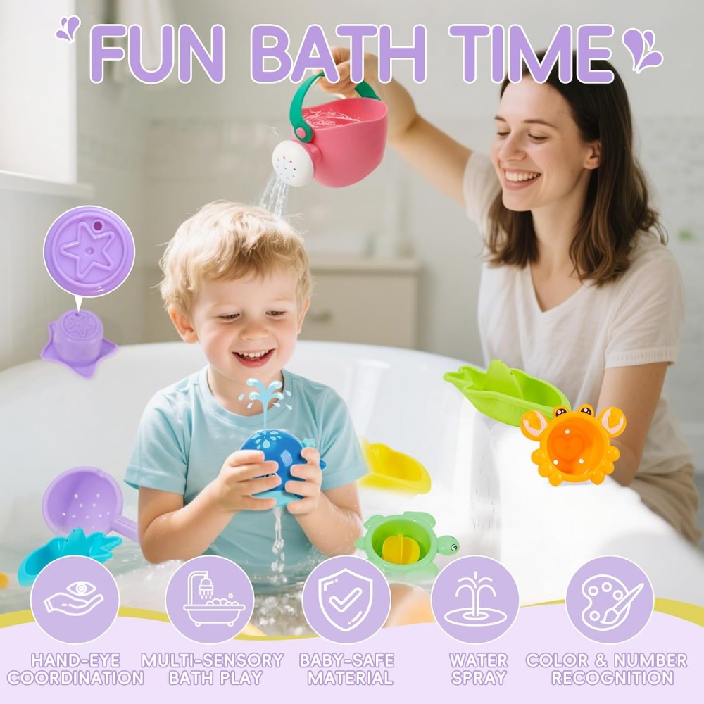 11PCS Safe & Easy-Clean Bath T - Baby Products For Bathing avis et prix