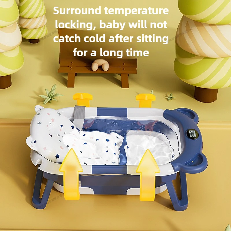 Foldable Baby Bath Tub Intelli - Baby Products For Bathing avis et prix