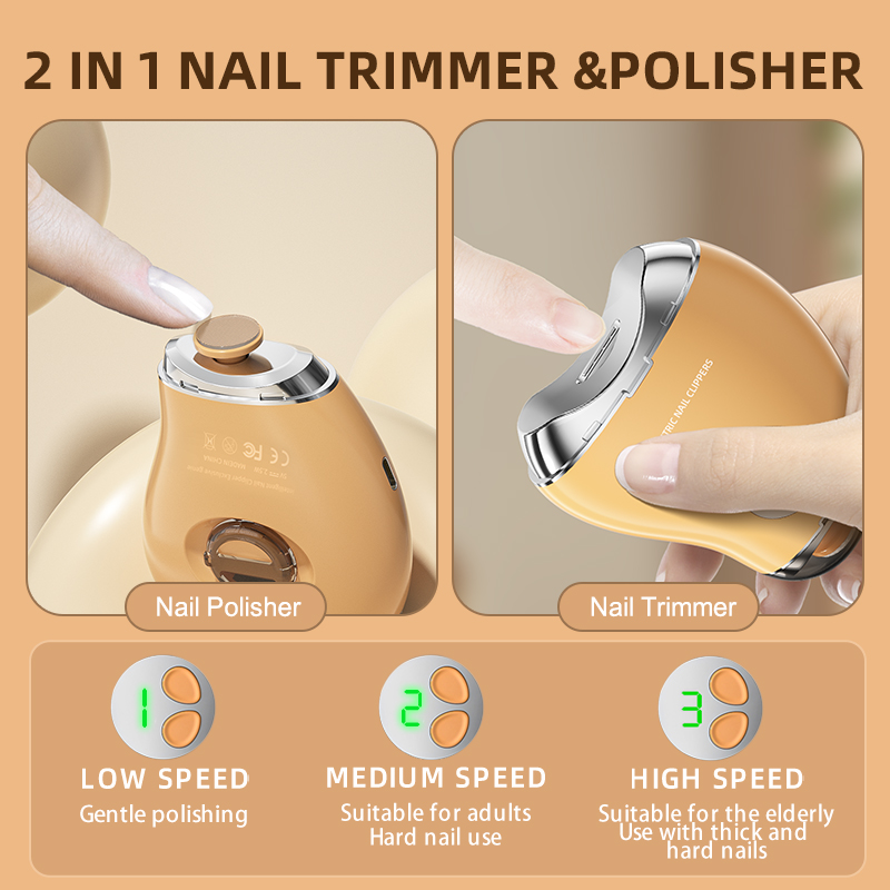 2in1 Automatic Nail Clipper El - Baby Nail Trimmer Electric avis et prix