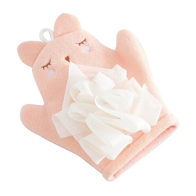 Cartoon Baby Bath Gloves Cotto - Baby Products For Bathing avis et prix